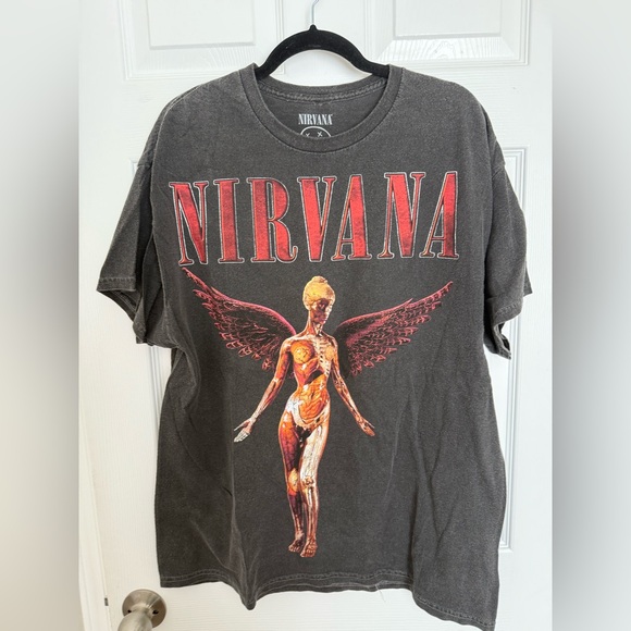 Urban Outfitters Other - Urban Outfitters Nirvana In Utero Tour Graphic Tee